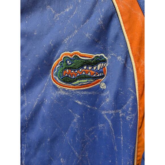 Vintage Starter Florida Gators Youth Jacket XL 16-18 Blue Orange Windbreaker - Picture 2 of 10